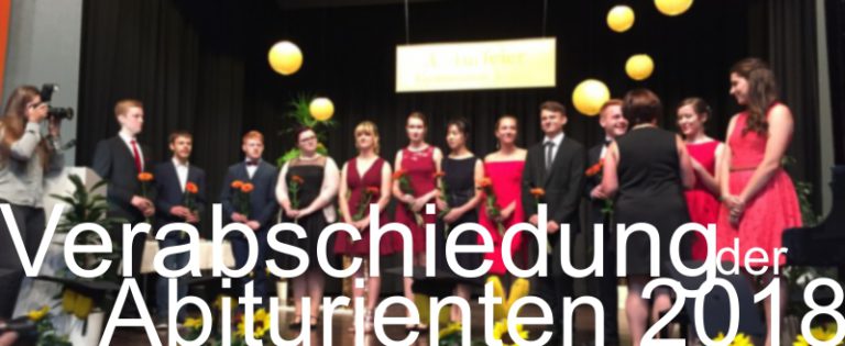 Read more about the article Abiturienten mit besten Wünschen verabschiedet
