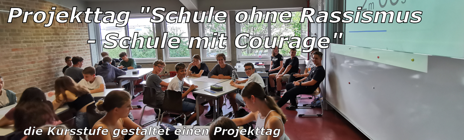 Mehr über den Artikel erfahren Projekttag „Schule ohne Rassismus“