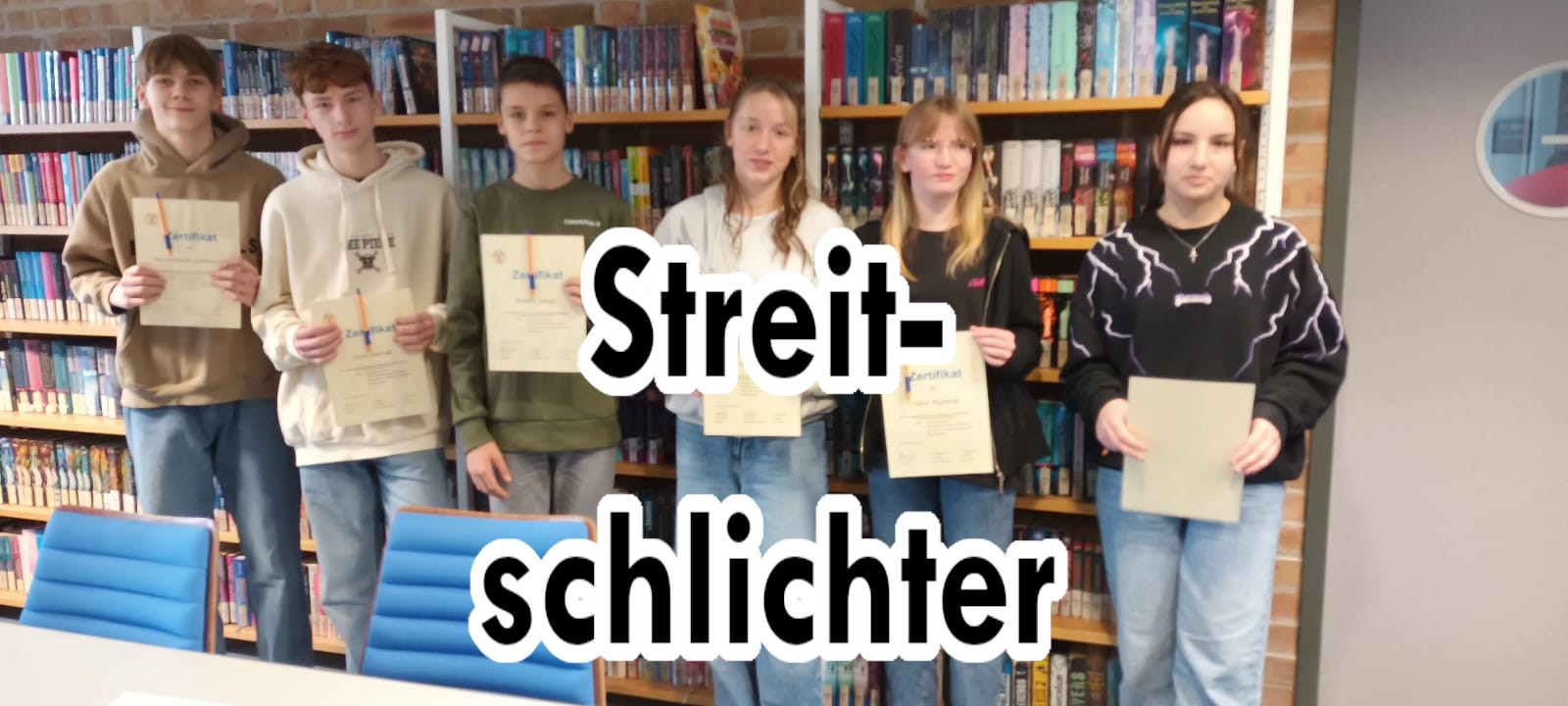 Mehr über den Artikel erfahren Die neuen Streitschlichter stellen sich vor….