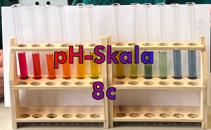 Read more about the article bunte Chemie – eine selbsterstellte pH-Wert-Skala
